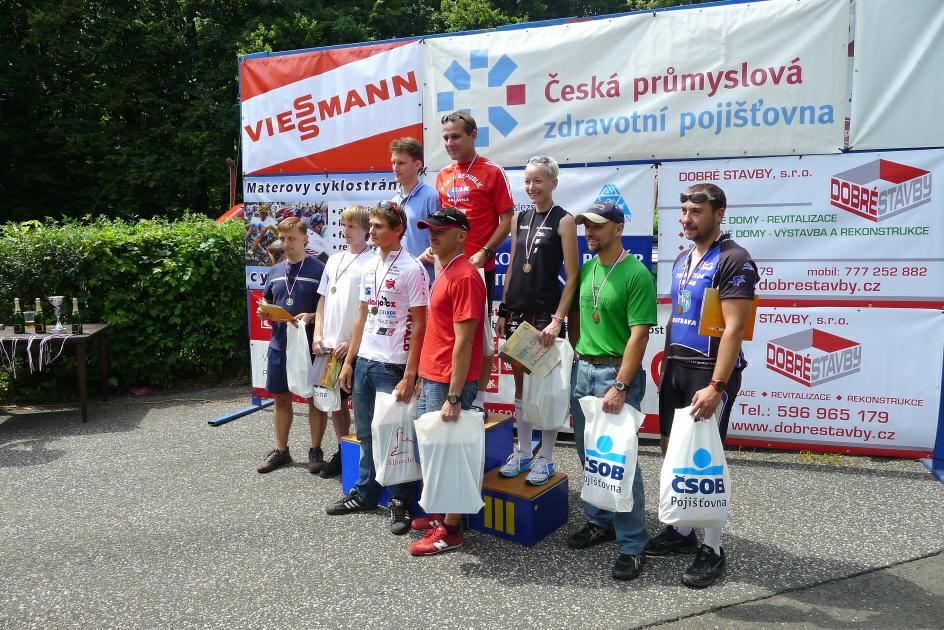 TT Ostrava - štafeta - 3. místo